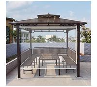 Rideau enroulable imperméable en PVC transparent - Store enrouleur d'extérieur coupe-vent - 130 x 200 cm - Parfait pour terrasses, balcons et terrasses