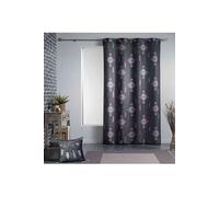 Rideau Eté Indien anthracite 140x260 cm