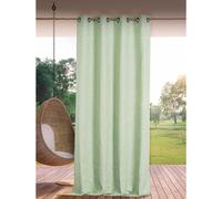 Rideau "extérieur" spécial jardin - Linder Rooftop - Bleu Turquoise