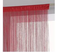 Rideau Fil 90 x 200 cm Atmosphéra - Rouge