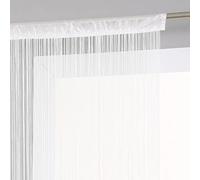 Rideau Fil Blanc 90 x 200 cm densité optimale - Atmosphera