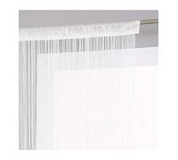 Accessoires de rideaux et store Atmosphera rideau fil - 90 x 200 cm - blanc