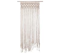 Atmosphera Rideau fil «Macramé» blanc ivoire 90x200cm
