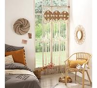 Rideau Fil Macrame Jute 90X200