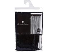 Rideau fil noir 90x200cm - Atmosphera createur d'interieur