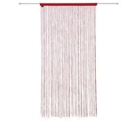 Rideau fil rouge 90x200cm - Atmosphera Créateur d'intérieur