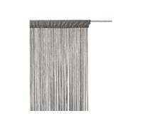 - Rideau fils - 90 x 200 cm - Gris