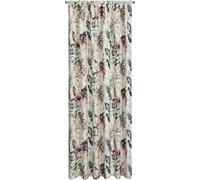 Rideau fini 155x200 Jardin 2 feuilles blanches colorées pour jardin imperméable fixé sur tunnel Eurofirany