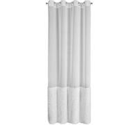 Rideau fini Marion 140x250 blanc sur oeillets Eurofirany