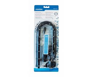 Rideau flexible de bulles d’air Marina avec DEL, 53,34 cm, 12 ampoules bleues DEL
