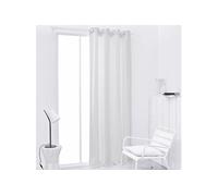 Rideau isolant a oeillets uni 140 240 cm