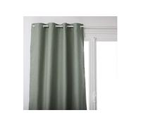 Atmosphera Rideau isolant occultant vert céladon 140x260 cm