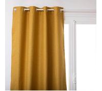 Atmosphera – Rideau isolant occultant – Jaune ocre – 140 x 260 cm