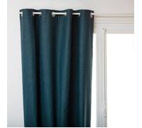 Atmosphera – Rideau isolant occultant Notte – Bleu égéen 140 x 260 cm