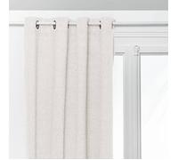 Atmosphera – Rideau isolant/occultant Soana blanc ivoire 140 x 260 cm