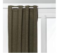 Atmosphera Créateur d'intérieur - Rideau Occultant Isolant "Soana" 140x260cm Kaki Kaki G