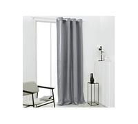 Rideau Isolant Thermique Essential Uni 140 240 cm Acier