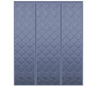 Rideau Isolant Thermique Magnétique Pour Porte | Couverture Imperméable, Coupe-Vent & Anti-Froid | Protection Thermique Sans Perçage Pour Économie D'Énergie(Café,W120xH220CM)