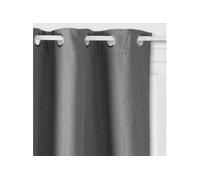 Atmosphera - Rideau isolant Tim - 140 x 260 cm - Gris Gris