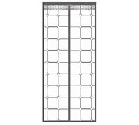 Rideau Isolation Thermique Porte 90x210CM, Rideau Aimant, Facile Ouvrir et Fermer, Rideau de Porte Antimoustique, pour Porte De Balcon, Porte Coulissante - A