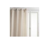 Rideau jacquard Tanis lin 140x260