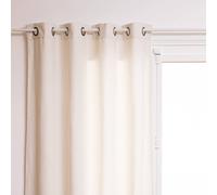 Rideau "Jaiko" fourrure synthétique - blanc - 140x260 cm - Atmosphera créateur d'intérieur