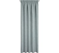 Rideau JULA2 140x270 cm bleu mélangé décoratif sur ruban