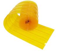 Rideau Laniere PVC pour Porte Niche Chien，3.6m*20cm (avec 2pc Metal Strips)