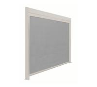 PROLOISIRS Rideau Latéral 4m pour Pergola Autoportée Mira - Aluminium et TPEP - Crème et Perle Crème