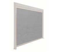 PROLOISIRS Rideau Latéral 5m pour Pergola Autoportée Mira - Aluminium et TPEP - Crème et Perle Crème