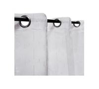 Rideau léger blanc à œillets, 240x240cm - facile à installer, Atout Ciel