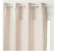 Rideau ""Leon"" beige 140x260cm - Atmosphera createur d'interieur