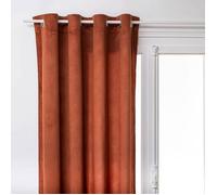 Rideau ""Lilou"" rose terracotta 140x260cm - Atmosphera createur d'interieur