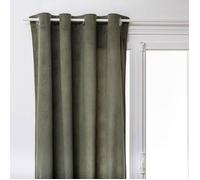 Atmosphera Rideau Lilou Vert kaki 140 x 260 cm