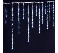 Rideau lumineux - FEERIC LIGHTS & CHRISTMAS - 15m - 900 LED - Blanc froid - Effet neige