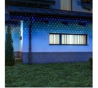 Rideau lumineux grande largeur 5M 500 LED blanc froid 8 modes 31V Lotti