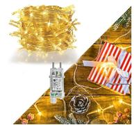 Rideau lumineux - HENGMEI - 6 x 3 m - IP44 étanche - 600 LED - 8 modes d'éclairage