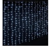 Rideau de façade extérieur 150x200cm blanc froid 300 LED + transfo Feeric lights & christmas