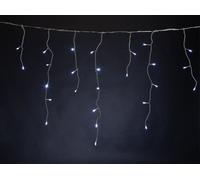 Rideau lumineux LED blanc froid de Vellight, 4 m, 144 LED, résistant aux intempéries, efficace en énergie et enchanteur