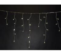 Rideau lumineux LED blanc froid de Vellight, 4 m, 72 LED, résistant aux intempéries, efficace en énergie et enchanteur