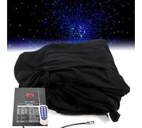 Rideau lumineux LED étoilé 5 m x 5 m avec télécommande pour décoration de mariage, fête, DJ et studio