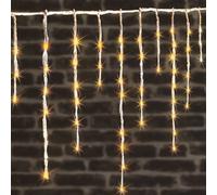 Fééric Lights and Christmas - Rideau Lumineux Led "Extérieur" 200cm Blanc Chaud