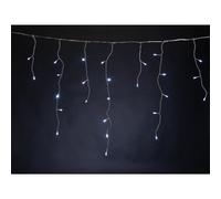 Rideau lumineux LED blanc froid de Vellight, 4 m, 144 LED, résistant aux intempéries, efficace en énergie et enchanteur