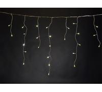 Rideau lumineux LED Vellight blanc chaud, 4 m, 144 LED, résistant aux intempéries, efficacité énergétique et magie