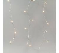 Rideau LED d'extérieur EDM - Style élégant - Lumière chaude - 240 leds - 2,25 x 1,50 m - 71604 G