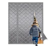 Rideau Magnétique de Protection Thermique, Rideau de Porte Anti Froid, Couverture de Porte Insonorisée pour Maison/Magasin/Garage, Coupe-Vent, Protection Contre le Froid Protection (160x220cm)