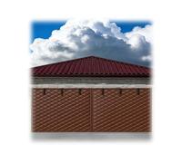 Rideau magnétique isolant thermique porte de garage, moustiquaire insonorisée pour l'hiver, protection contre le froid et les courants d'air, pour une utilisation extérieure(Brun,W240cm x H300cm)