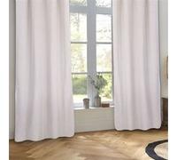 Rideau maille Wild 140x260 gris souris - Gris clair