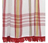 Rideau marseillais tissé Rouge (225 x 140 cm)