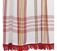 Rideau Marseillais tissé Rouge 225 x 140 cm